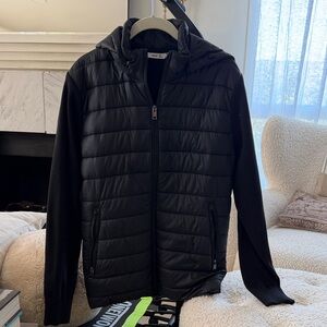 Mango Men’s Black Quilted Jacket